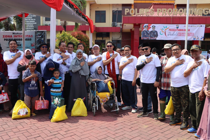 Polres Probolinggo Gelar Kegiatan Polri Peduli Disabilitas