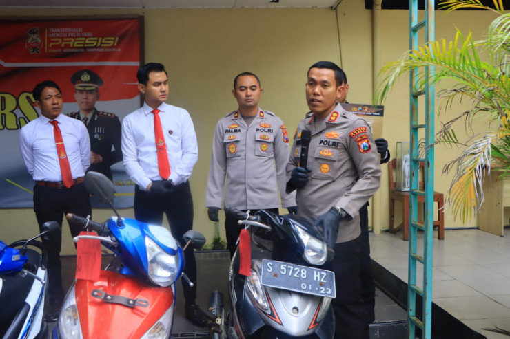 Polres Tuban Berhasil Mengamankan Tersangka Jambret yang Terekam CCTV