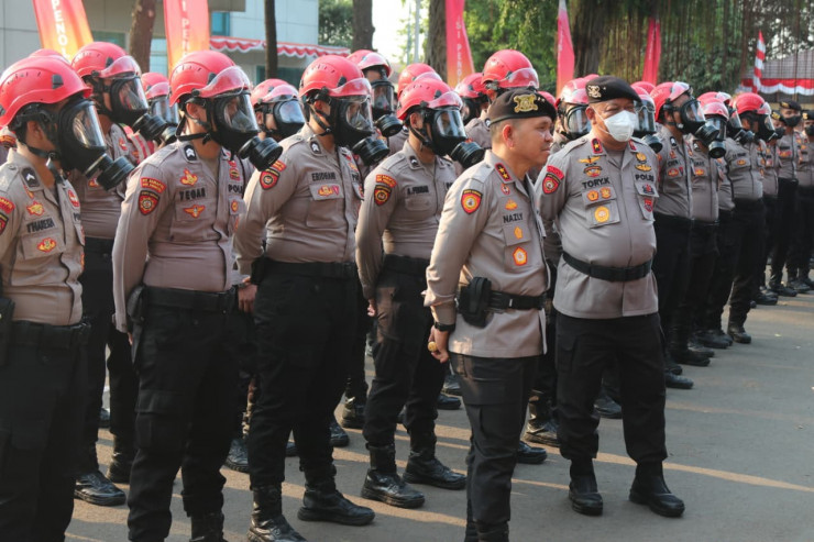 Polri Perkuat Kesiapsiagaan Pasukan Hadapi Dampak Aktivitas Gunung Api