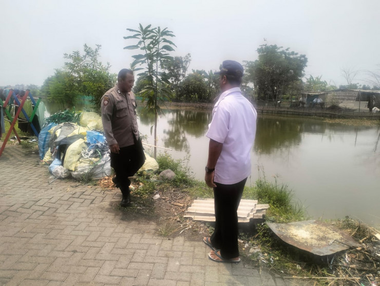 Kolaborasi Polisi dan Warga, Cek Budidaya Ikan Nila