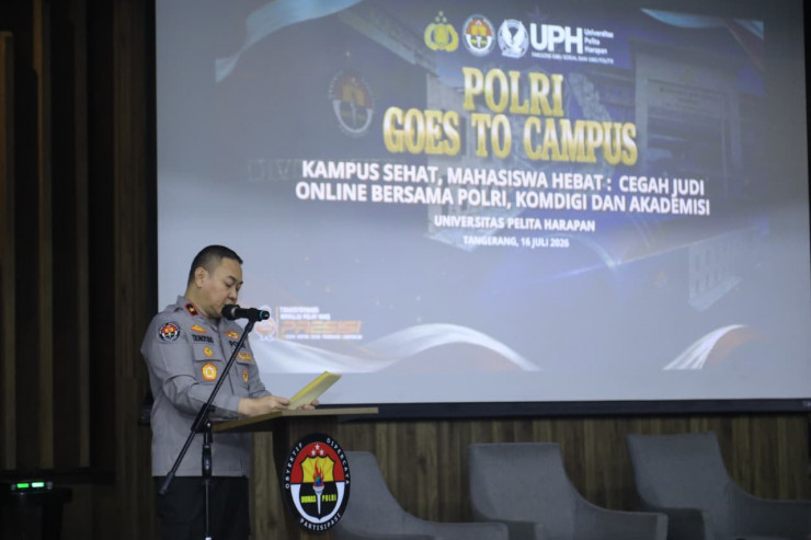 Polri Gandeng UPH dan Komdigi Edukasi Mahasiswa Cegah Judi Online Lewat Program Polri Goes to Campus