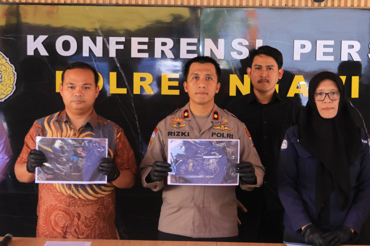Polres Ngawi Tuntaskan Kasus Curanmor di Kendal DPO Diamankan