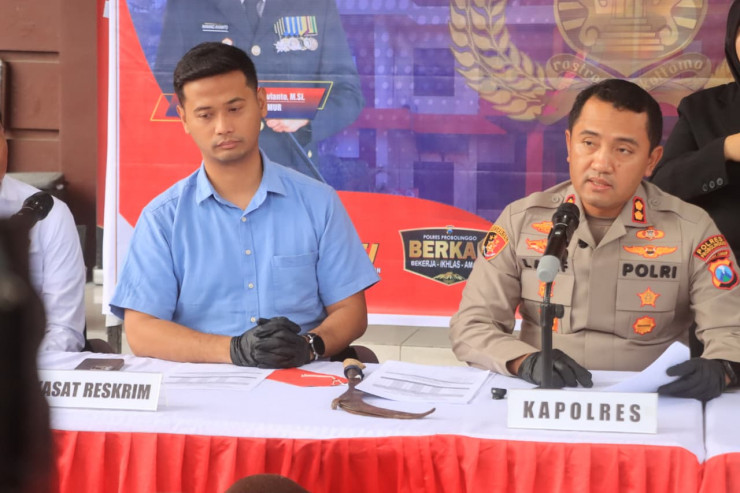 Polres Probolinggo Amankan Pria Gay Asal Madura yang Gelapkan 10 Motor