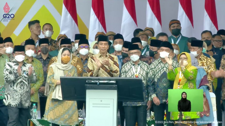Presiden Mengapresiasi Kontribusi Muhammadiyah dan Aisyiyah
