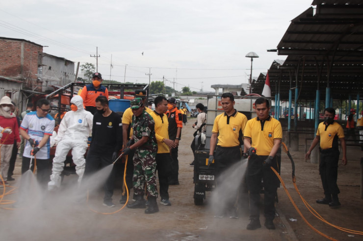 Polres dan Pemkab Nganjuk Siagakan Kembali Tim PMK